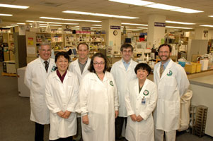 Group photo of Dr. Patrick Murray and Staff