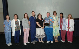 Photo of the Adult Oncology Patient Care Unit's 3NW Nurses
