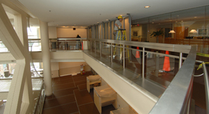 Interior photo of Hatfield building.