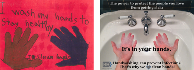 I love clean hands posters