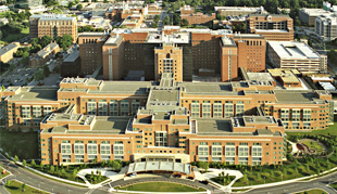 2004 ariel view of the Mark O. Hatfield Clinical Research Center
