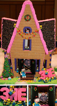 2013 Gingerbread House Decorating Contest winner