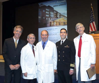 Dr. David Wendler, Dr. Anthony S. Fauci, Dr. John I. Gallin, Dr. Daniel S. Chertow and Dr. Francis S. Collins