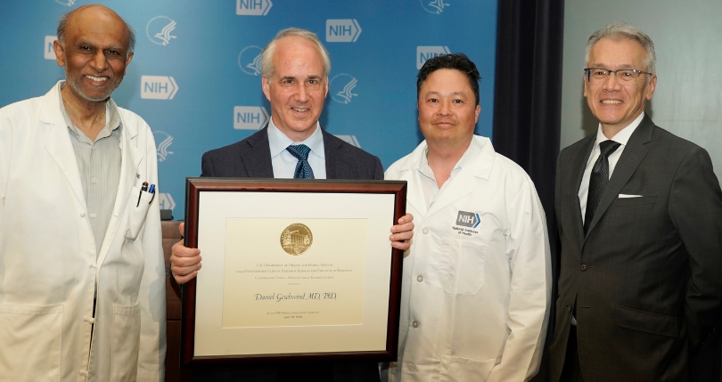Dr. Daniel Geschwind was recognized as the 2024 Distinguished Clinical Research Scholar