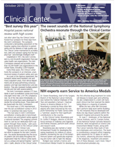 NIH CC Newsleter 2015 Print Edition