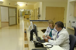 Intensive Care Unit Nursing Station