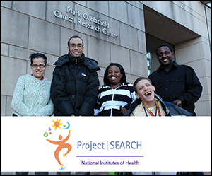 Project Search participants at the Clinical Center
